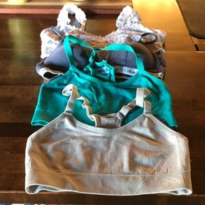 Aerie Blue and Gray Bras